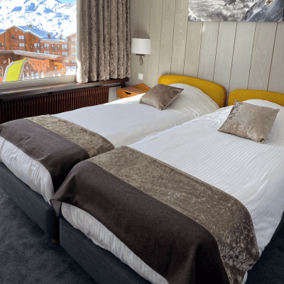chambres hotel val thorens